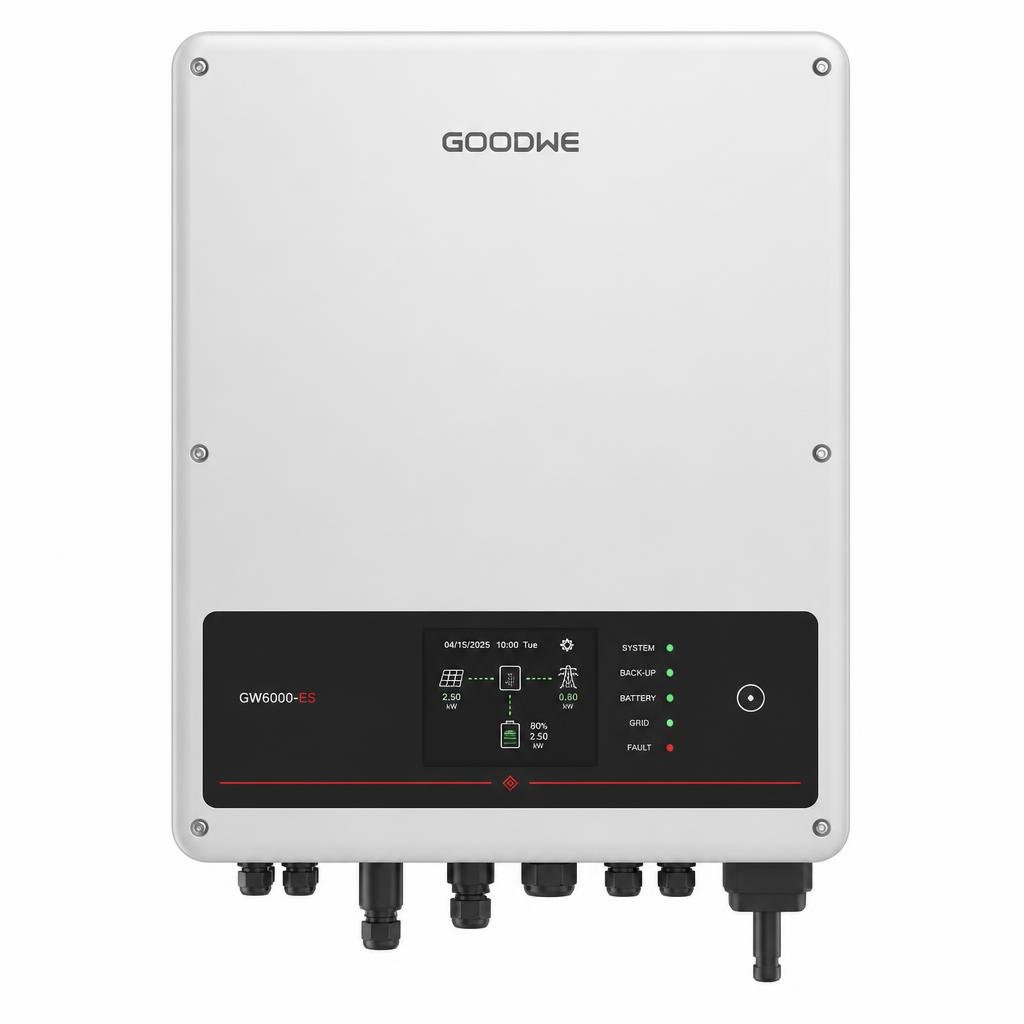 GoodWe GW6000-ES 6kW hybrid solar inverter 1 GoodWe GW6000-ES 6kW hybrid solar inverter