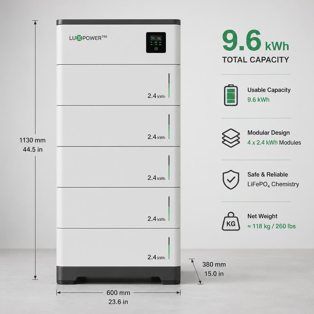 Sungrow SBR096 9.6kWh solar battery storage- Sungrow SBR096 9.6kWh solar battery storage