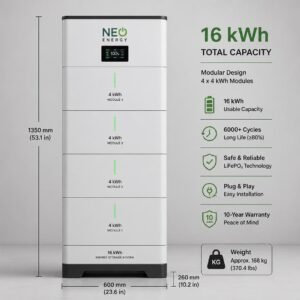 Sungrow SBR160 16kWh solar battery storage