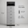 Sungrow SBR192 19.2kWh solar battery storage Sungrow SBR192 19.2kWh solar battery storage